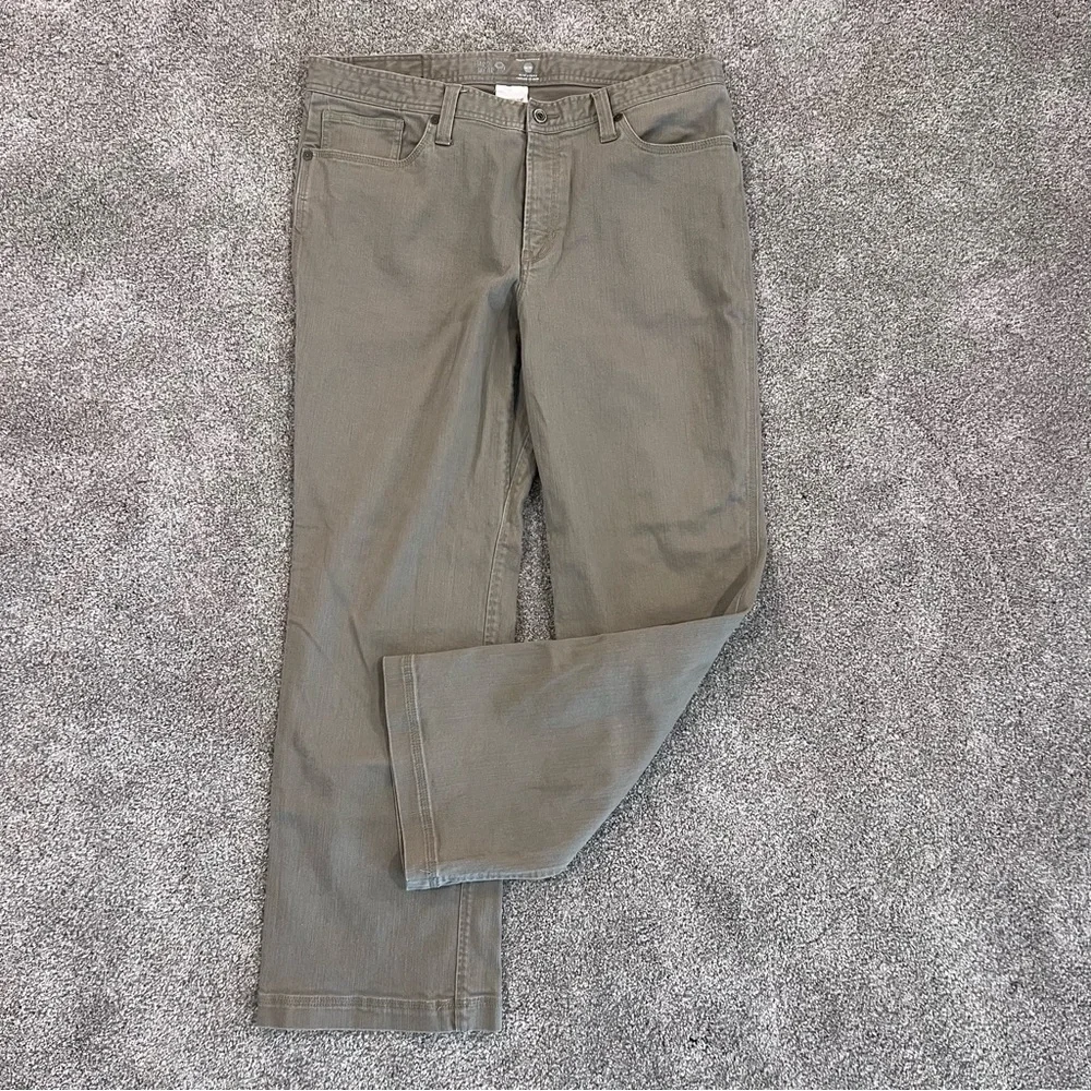 Mountain Hardwear Passenger Pants Men Size 36x30 Hiking Outdoor Beige 1467041,